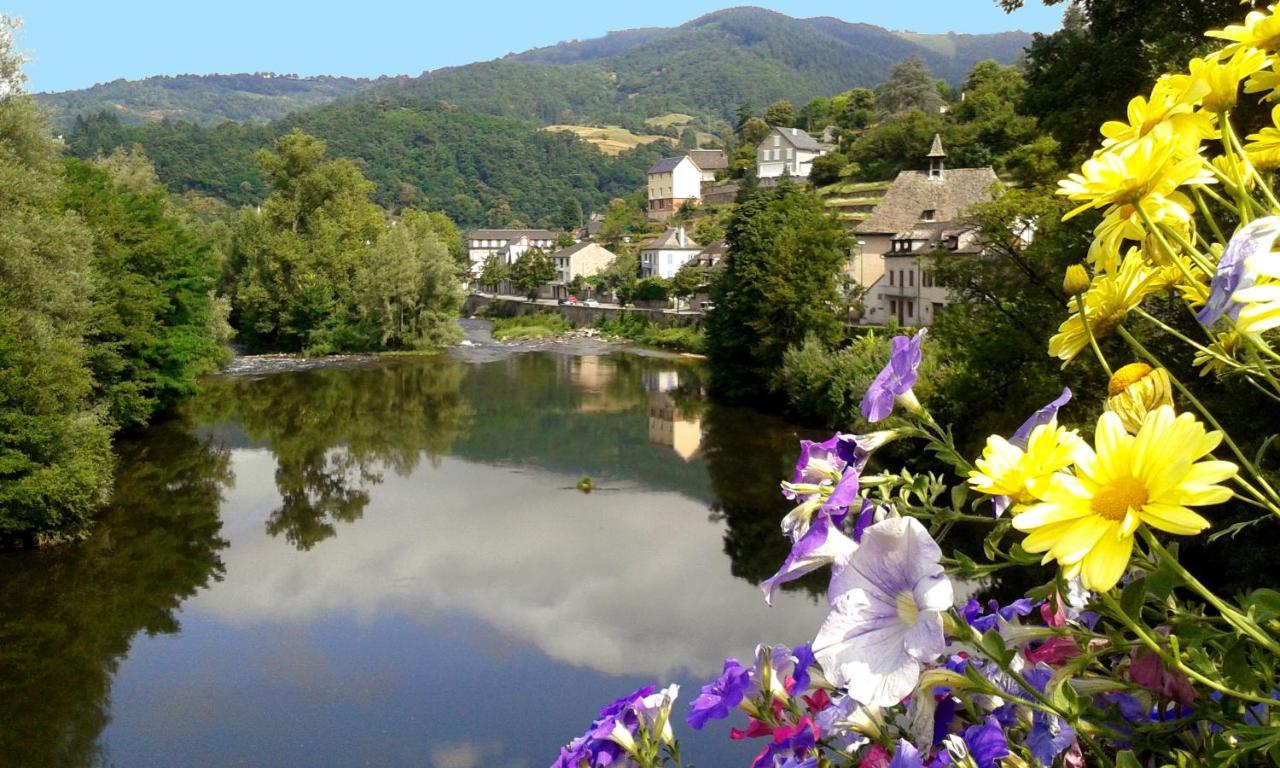 L'Oustalou - Gite Entre Lot Et Truyere Apartman Entraygues-sur-Truyère Kültér fotó