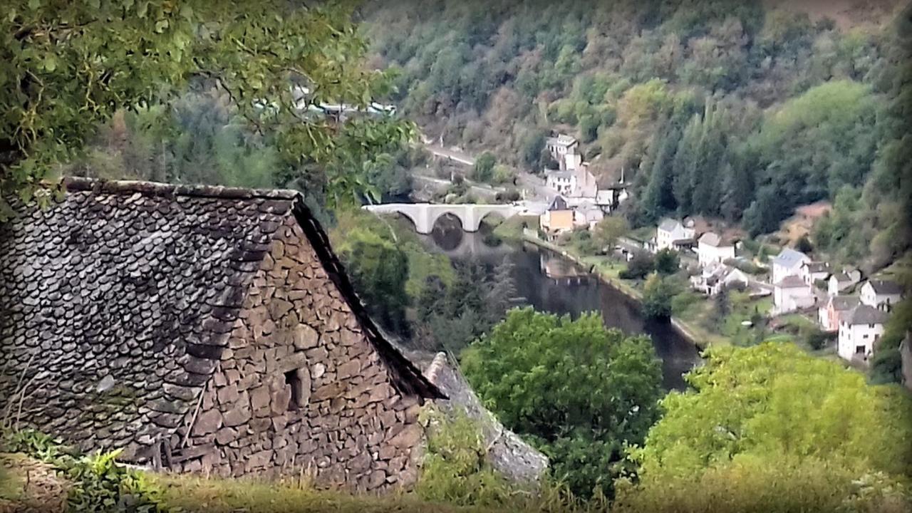 L'Oustalou - Gite Entre Lot Et Truyere Apartman Entraygues-sur-Truyère Kültér fotó